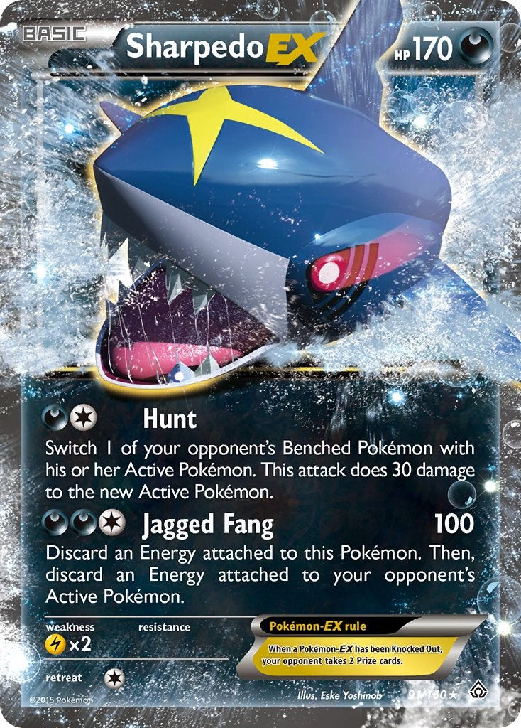 Sharpedo EX [PRC - 91/160]