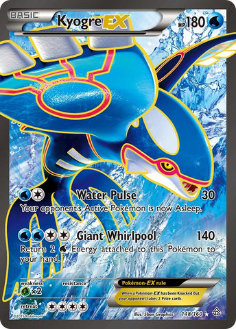 Kyogre EX (148 Full Art) [PRC - 148]