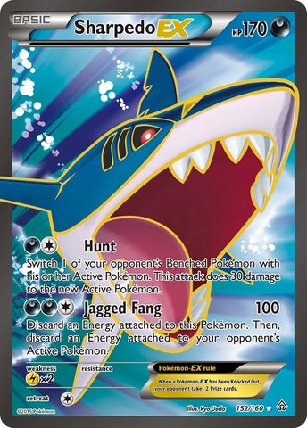 Sharpedo EX (152 Full Art) [PRC - 152/160]
