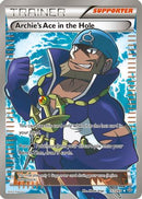 Archie's Ace in the Hole (157 Full Art) 157/160  - Holofoil XY  Primal Clash - Ultra Rare