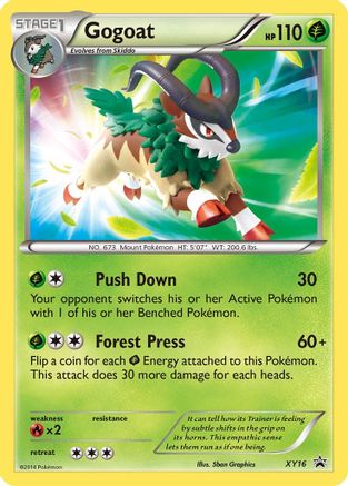 Gogoat XY16  - Holofoil XY Promos - Promo