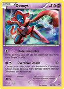 Deoxys 033/108  - Holofoil XY  Roaring Skies - Holo Rare