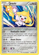 Jirachi 042  - Reverse Holofoil XY  Roaring Skies - Holo Rare