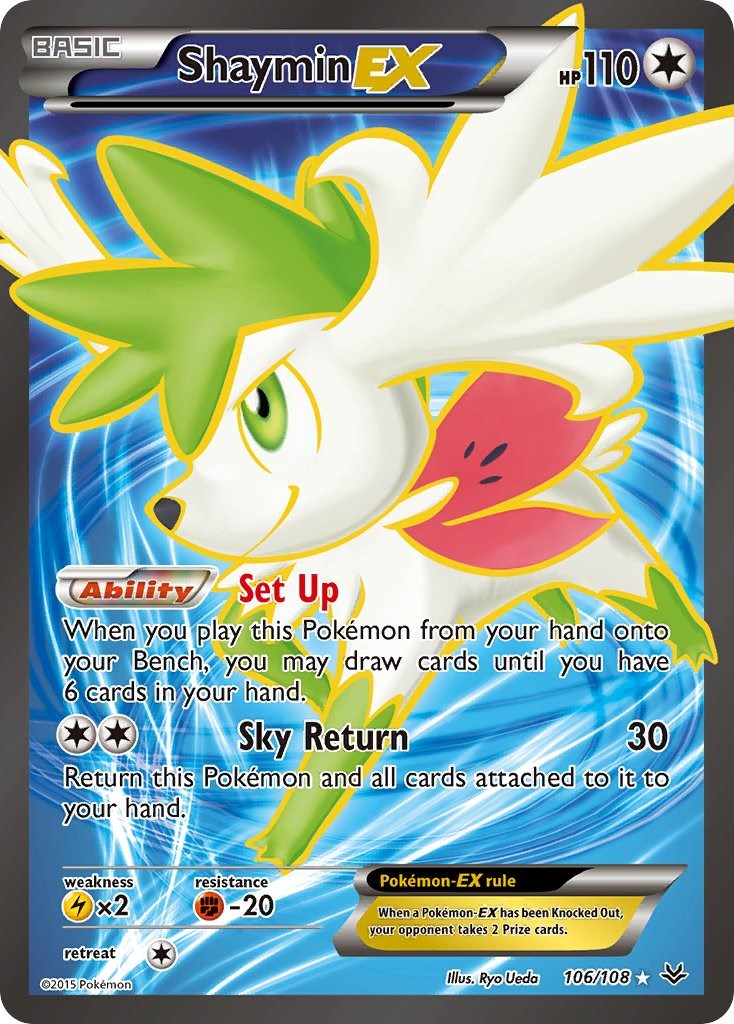 Shaymin EX Full Art [ROS - 106/108]