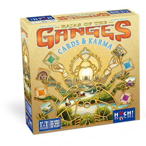 Rajas of the Ganges: Cards & Karma - Board Game