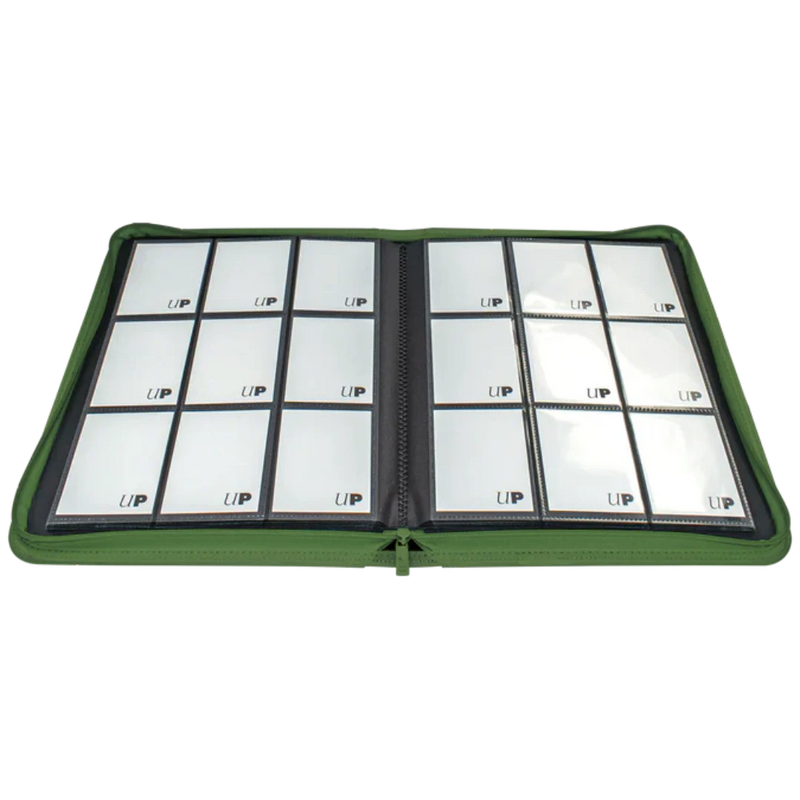 Ultra PRO: 9-Pocket Zippered PRO-Binder - Vivid (Cool Matcha)