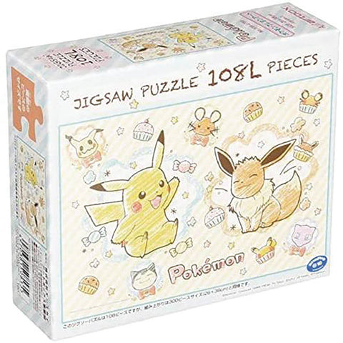 Pokemon Crayon Puzzle - 108pcs