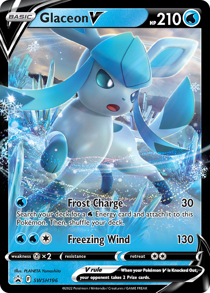 Glaceon V (SWSH196) [Sword & Shield: Black Star Promos]