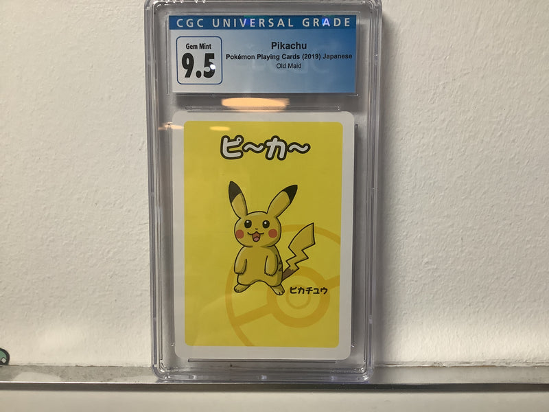 Pikachu 2019 Old Maid - CGC 9.5 (Japanese)