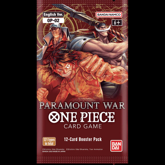 One Piece OP-02 - Paramount War - Booster Pack