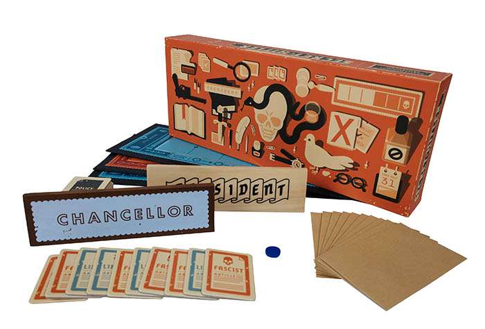 Secret Hitler Board Game