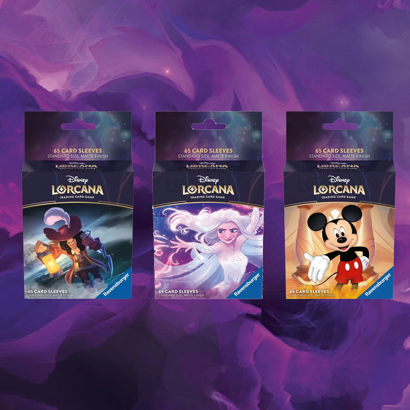 Disney's Lorcana Sleeves - Standard Size - 65ct