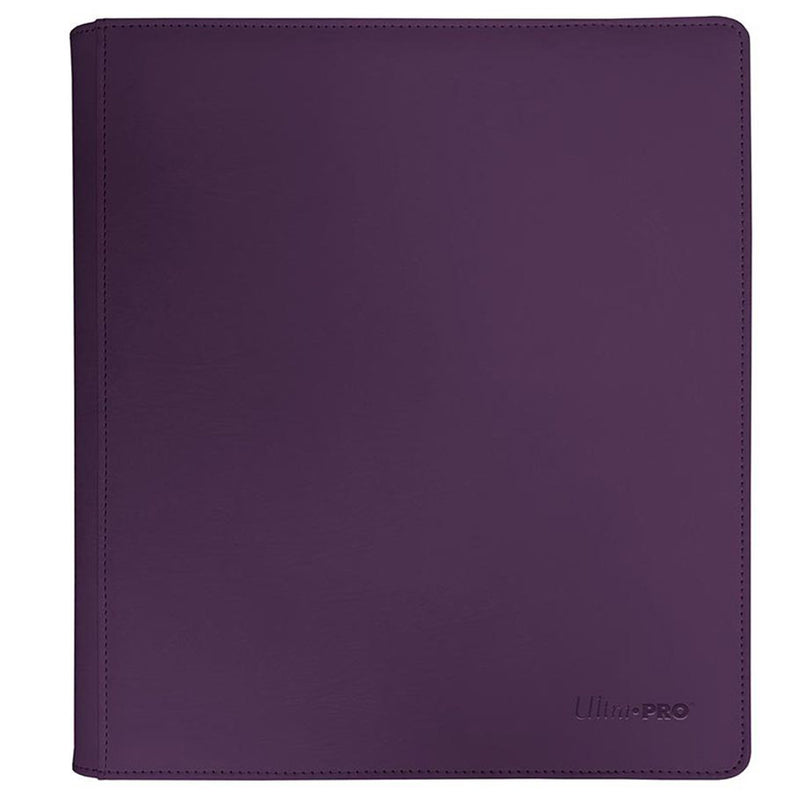 Midnight Plum 12 Pocket Ultra Pro Zip Binder