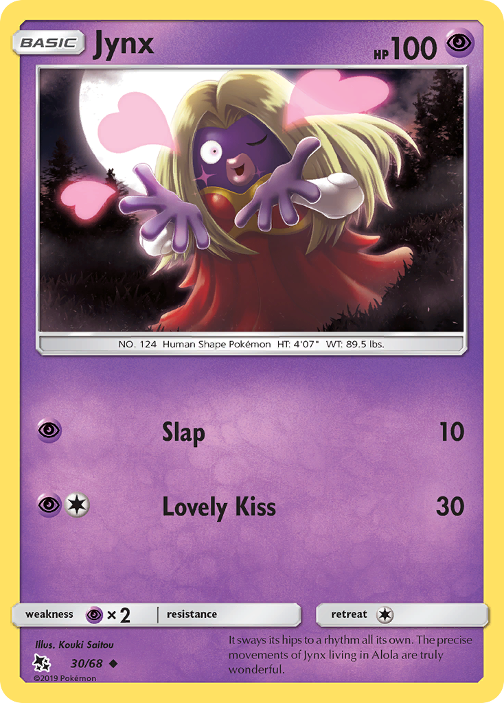 Jynx (30/68) [Sun & Moon: Hidden Fates]