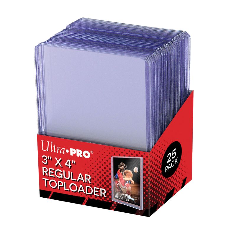 Ultra PRO: Toploader - 3" x 4" (25ct Regular) [Pack of 4]