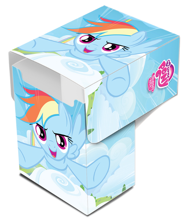 Ultra PRO: Deck Box - Full-View (My Little Pony - Rainbow Dash Blue)