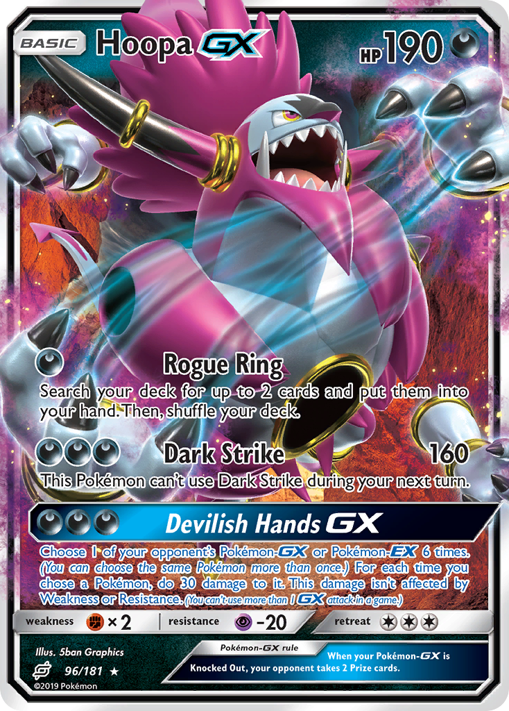 Hoopa GX (96/181) [Sun & Moon: Team Up]