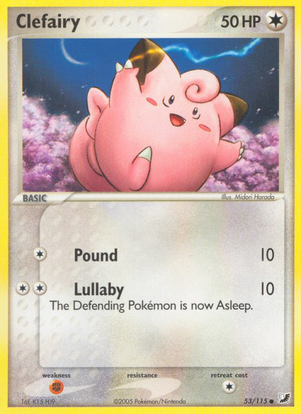Clefairy (53/115) [EX: Unseen Forces]