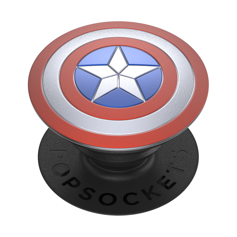 ENAMEL CAPTAIN AMERICA SHIELD