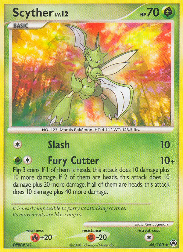 Scyther (46/100) [Diamond & Pearl: Majestic Dawn]