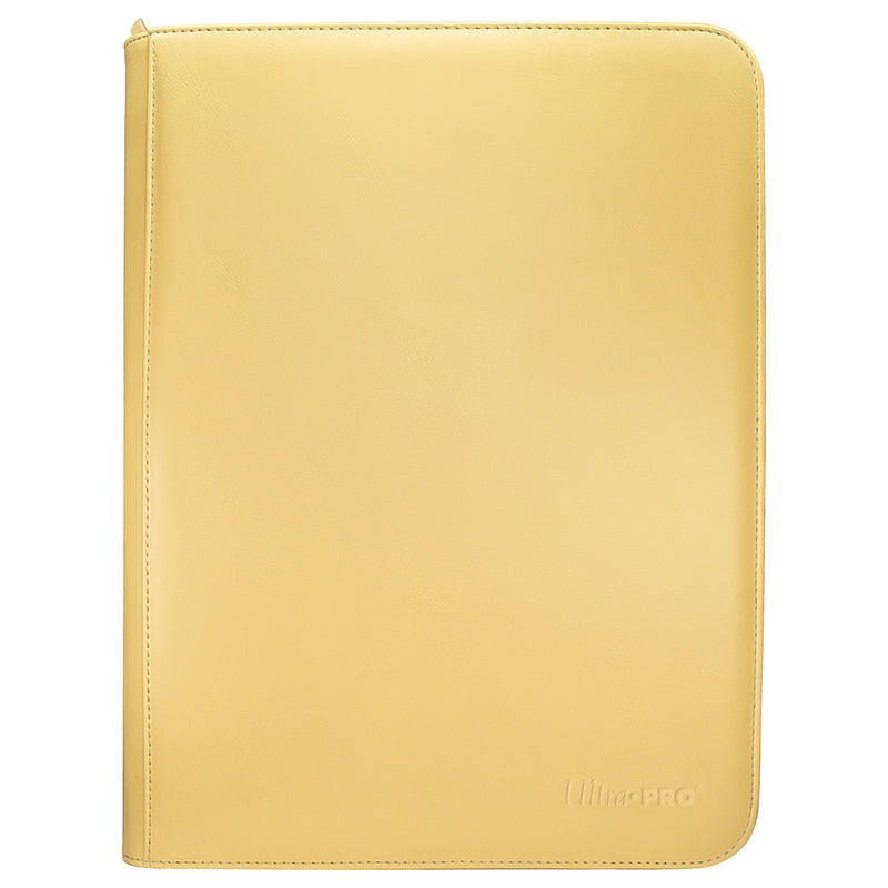 Ultra PRO: 9-Pocket Zippered PRO-Binder - Vivid (Yellow)