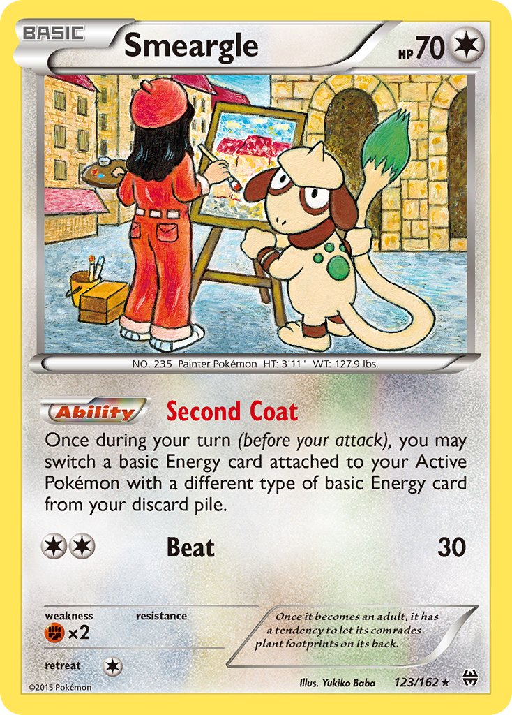 Smeargle (123/162) [XY: BREAKthrough]