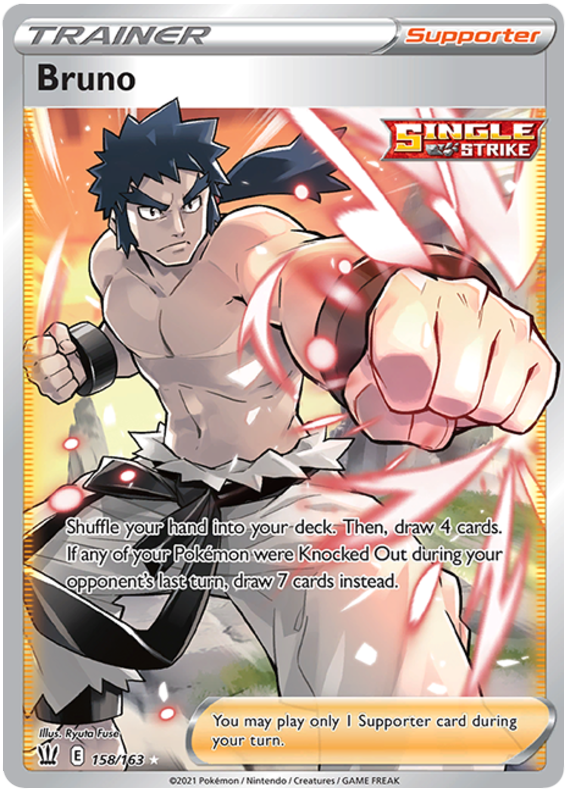 Bruno (158/163) [Sword & Shield: Battle Styles]