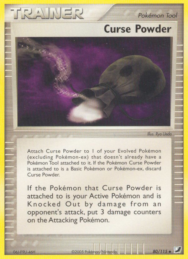 Curse Powder (80/115) [EX: Unseen Forces]