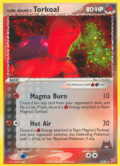 Team Magma's Torkoal (12/95) [EX: Team Magma vs Team Aqua]