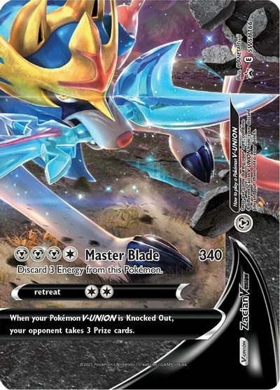  Zacian V & Zamazenta V - Pokemon Black Star Promo Card