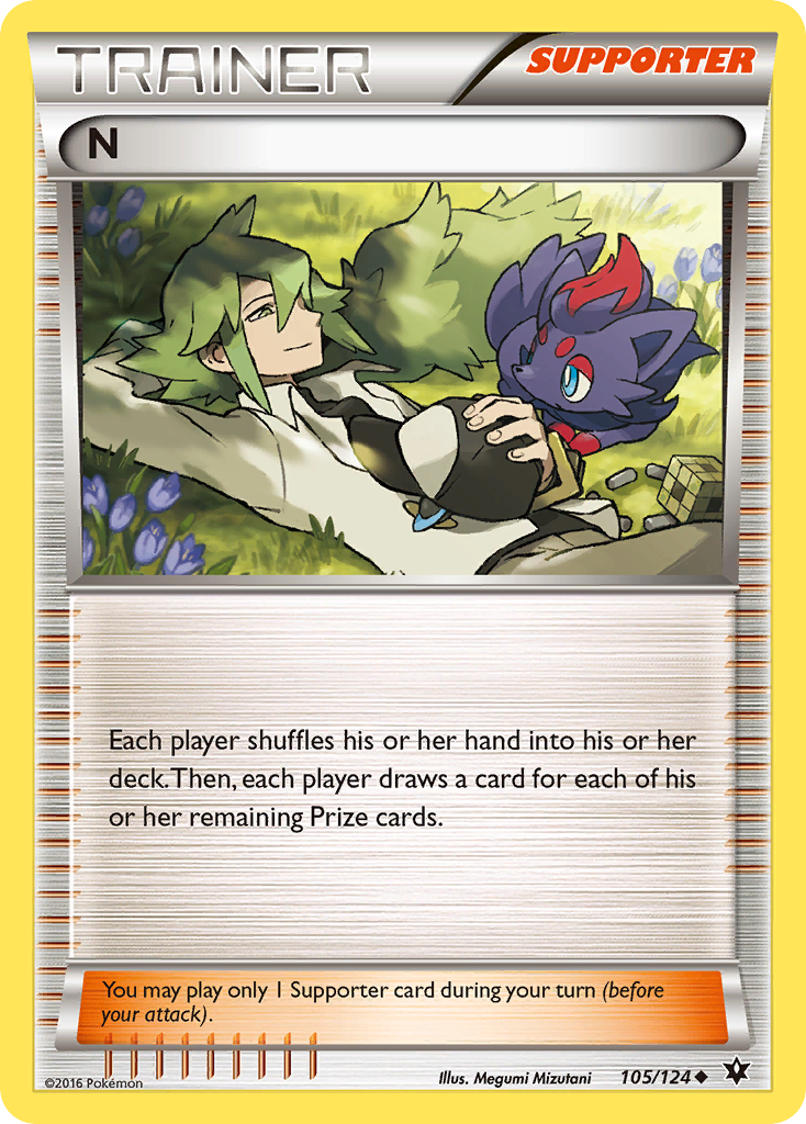 N (105/124) [XY: Fates Collide]