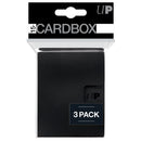 Ultra PRO: 15+ Card Box 3-Pack - Black