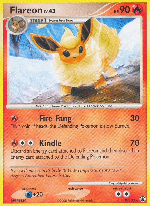 Flareon (19/100) [Diamond & Pearl: Majestic Dawn]