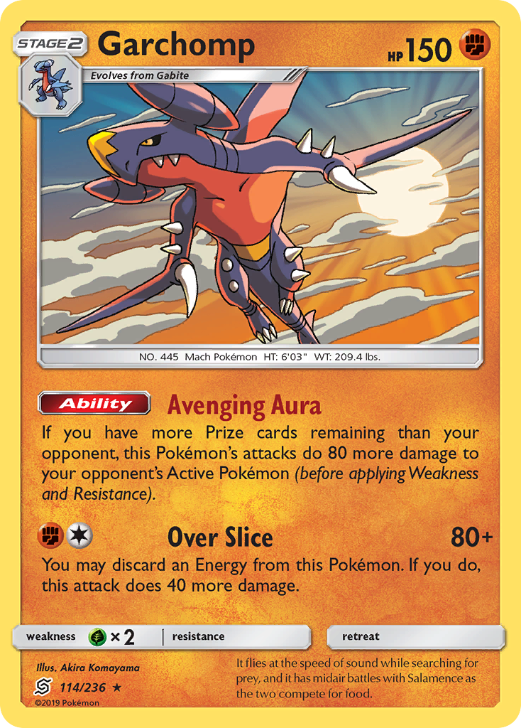 Garchomp (114/236) [Sun & Moon: Unified Minds]