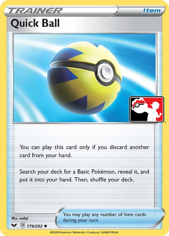 Quick Ball (179/202) [Prize Pack Series One]