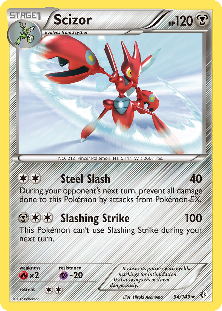 Scizor (94/149) [Black & White: Boundaries Crossed]