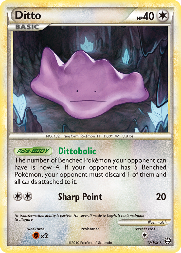 Ditto (17/102) [HeartGold & SoulSilver: Triumphant]