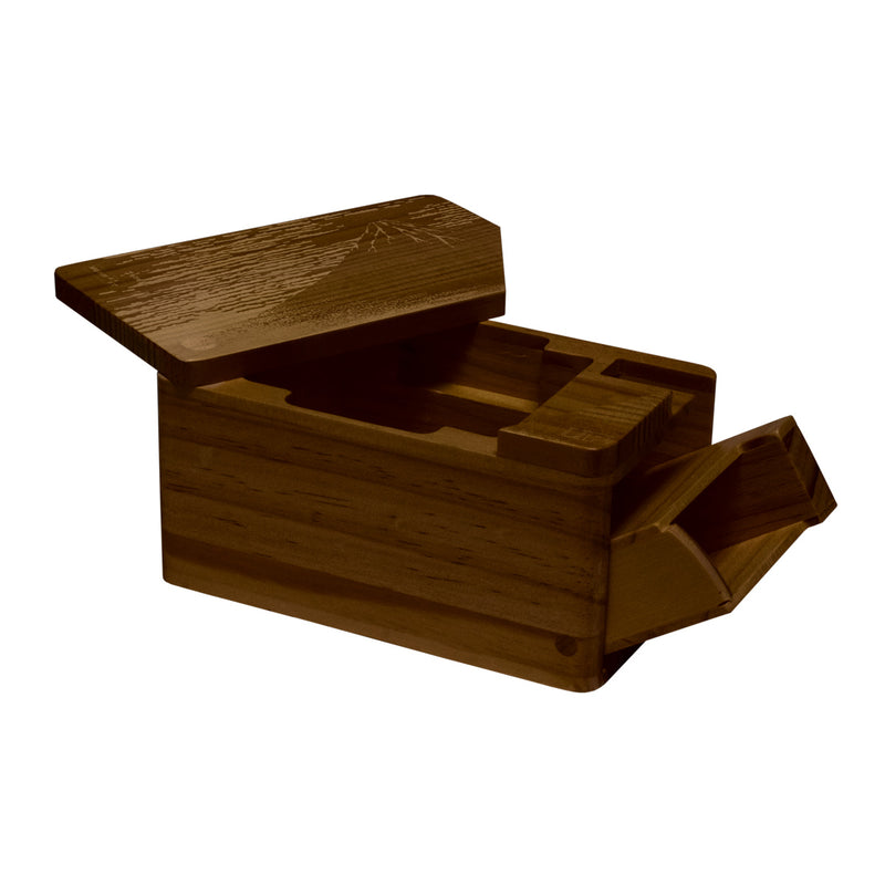 Ultra PRO: Deck Box - Hako Wooden (Red Fuji)