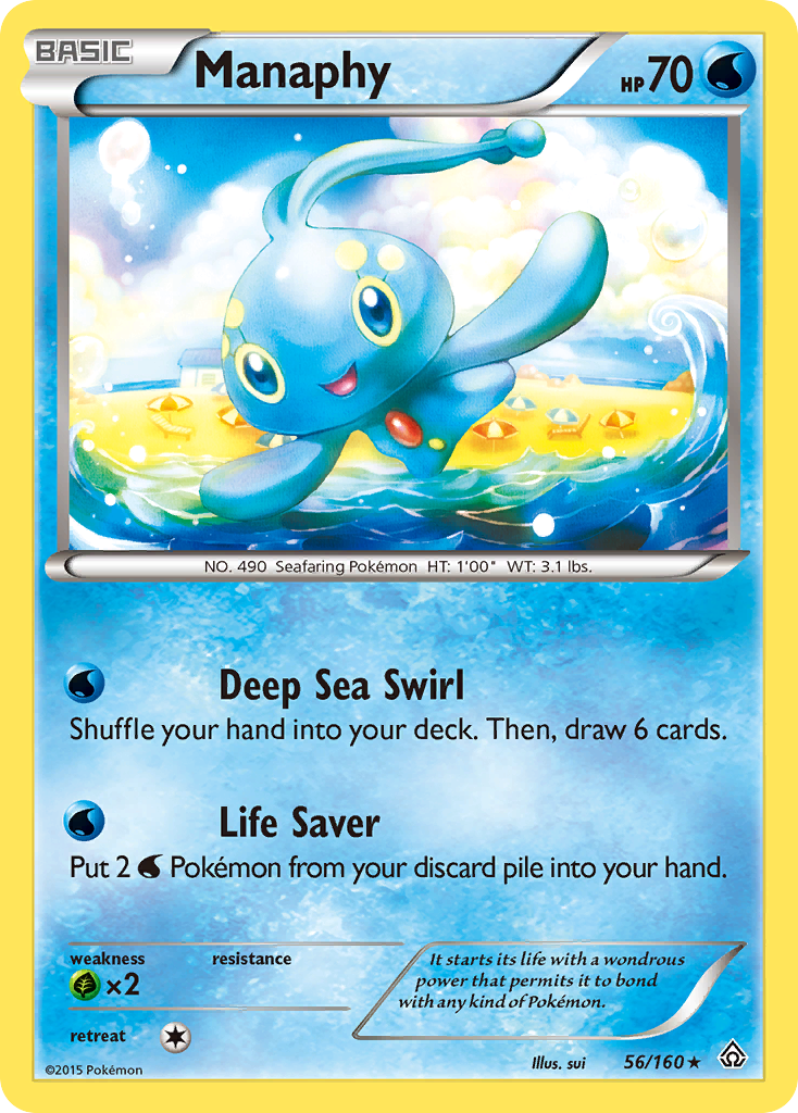 Manaphy (56/160) [XY: Primal Clash]