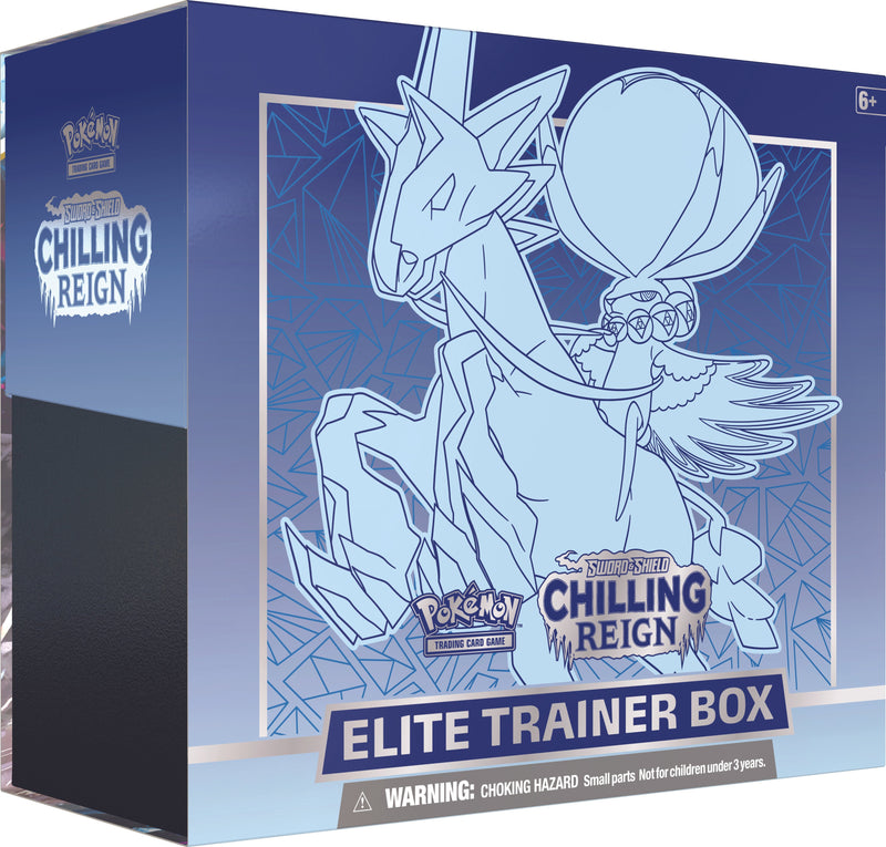 Sword & Shield: Chilling Reign - Elite Trainer Box (Ice Rider Calyrex)