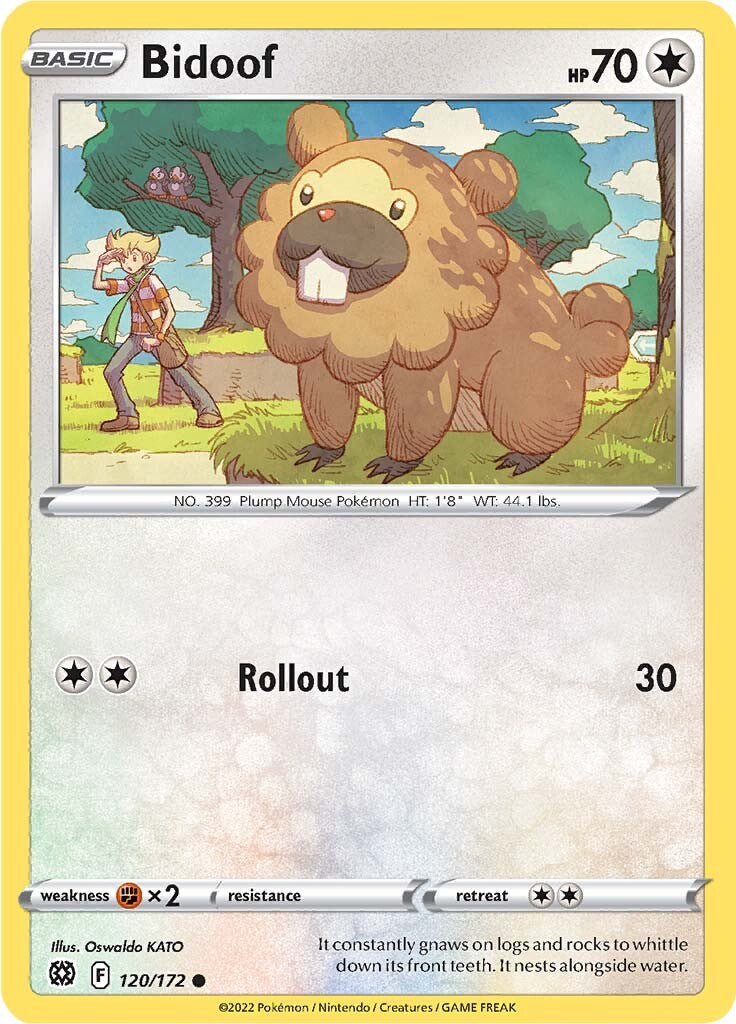 Bidoof (059/078) (Peelable Ditto) [Pokémon GO]