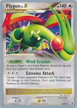 Flygon LV.X (105/111) (Stallgon - David Cohen) [World Championships 2009]