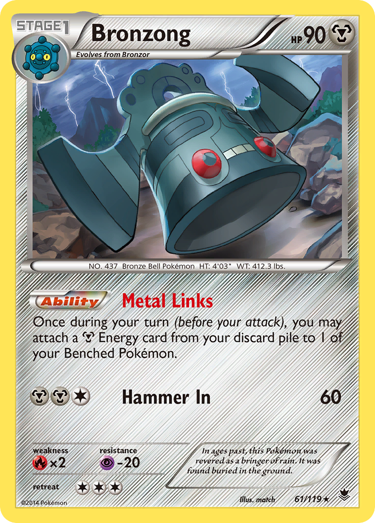 Bronzong (61/119) [XY: Phantom Forces]