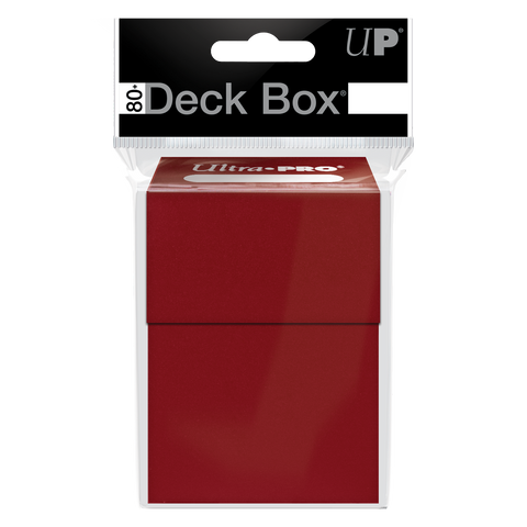 Ultra PRO: 80+ Deck Box - Red