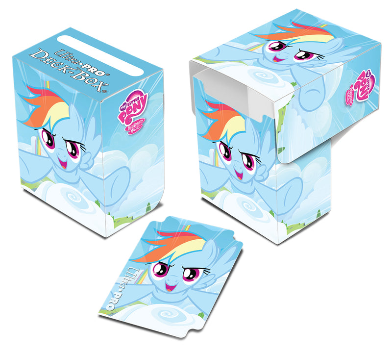 Ultra PRO: Deck Box - Full-View (My Little Pony - Rainbow Dash Blue)