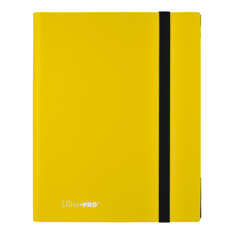 Ultra PRO: 9-Pocket PRO-Binder - Eclipse (Lemon Yellow)