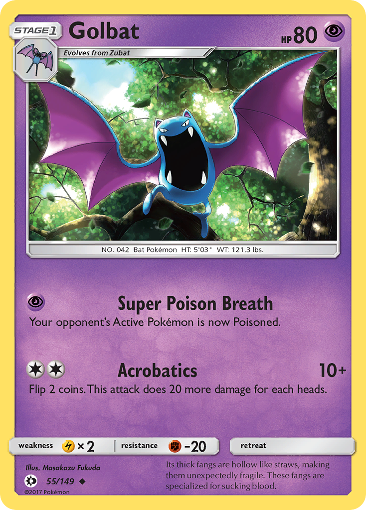 Golbat (55/149) [Sun & Moon: Base Set]