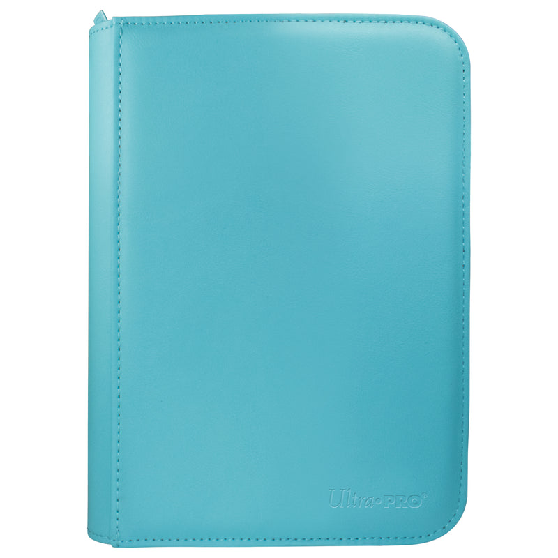 Ultra PRO: 4-Pocket Zippered PRO-Binder - Vivid (Light Blue)