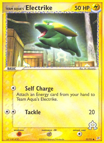 Team Aqua's Electrike (53/95) [EX: Team Magma vs Team Aqua]