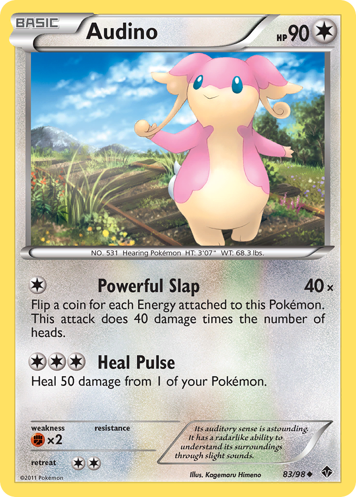 Audino (83/98) [Black & White: Emerging Powers]